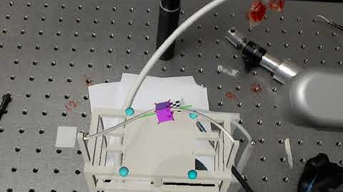 realtime hololens laparo training demo with 2 marker bases