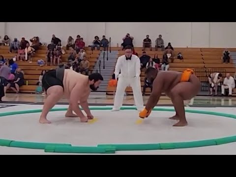 Meet the Sumo wrestling champion from the Alamo City - YouTube
