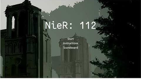 NieR: 112 [15-112 F20 Term Project]