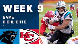 Panthers vs. Chiefs Week 9 Highlights | NFL 2020