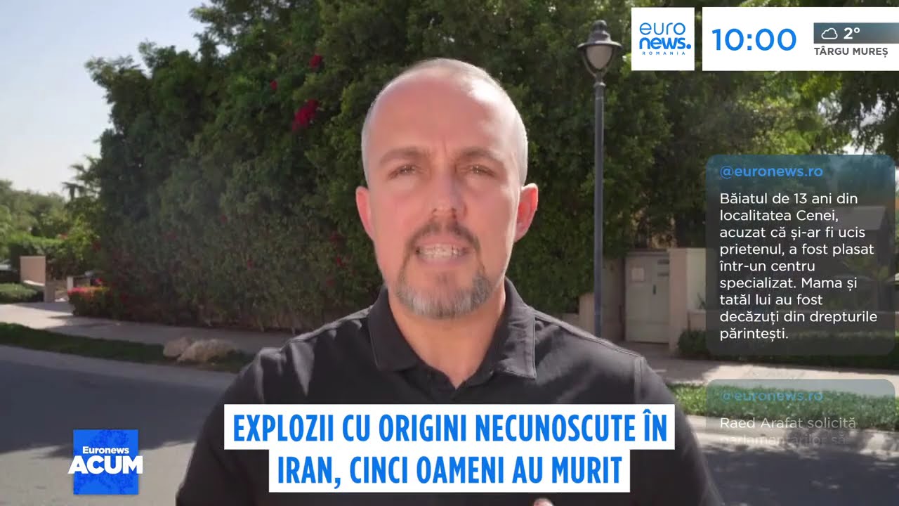 Explozții în Iran: Cel puțin 5 decedați și 14 răniți în urma unor deflagrații misterioase