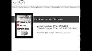 Evidence Based Update - Roundtable Discussion on SDMA