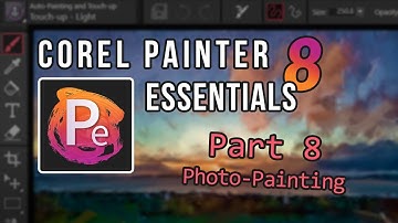 Photo-Painting - Corel Painter Essentials 8 Course (Part 8)