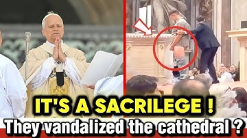 Vatican in shock as Pope Leo XIV orders purification rite after horrific desecration.