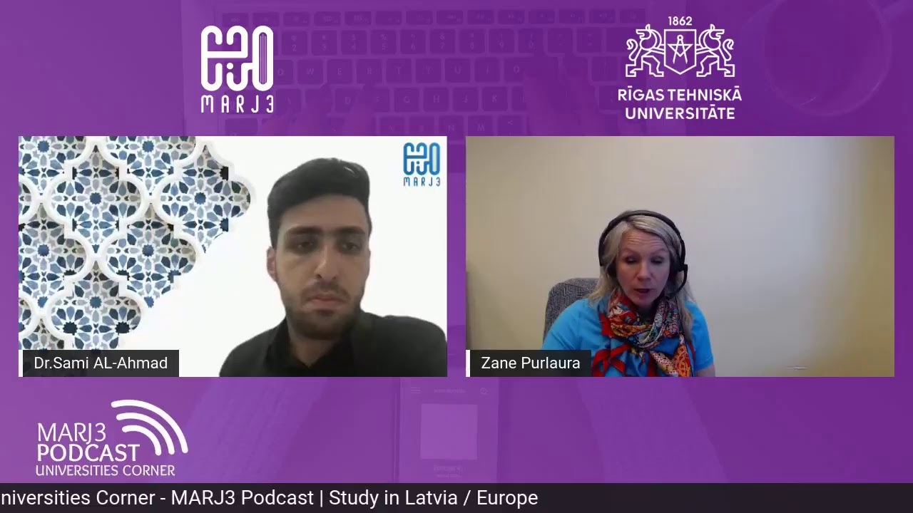 Study in Riga Technical University | Universities Corner - MARJ3 Podcast | Study in Latvia / Europe
