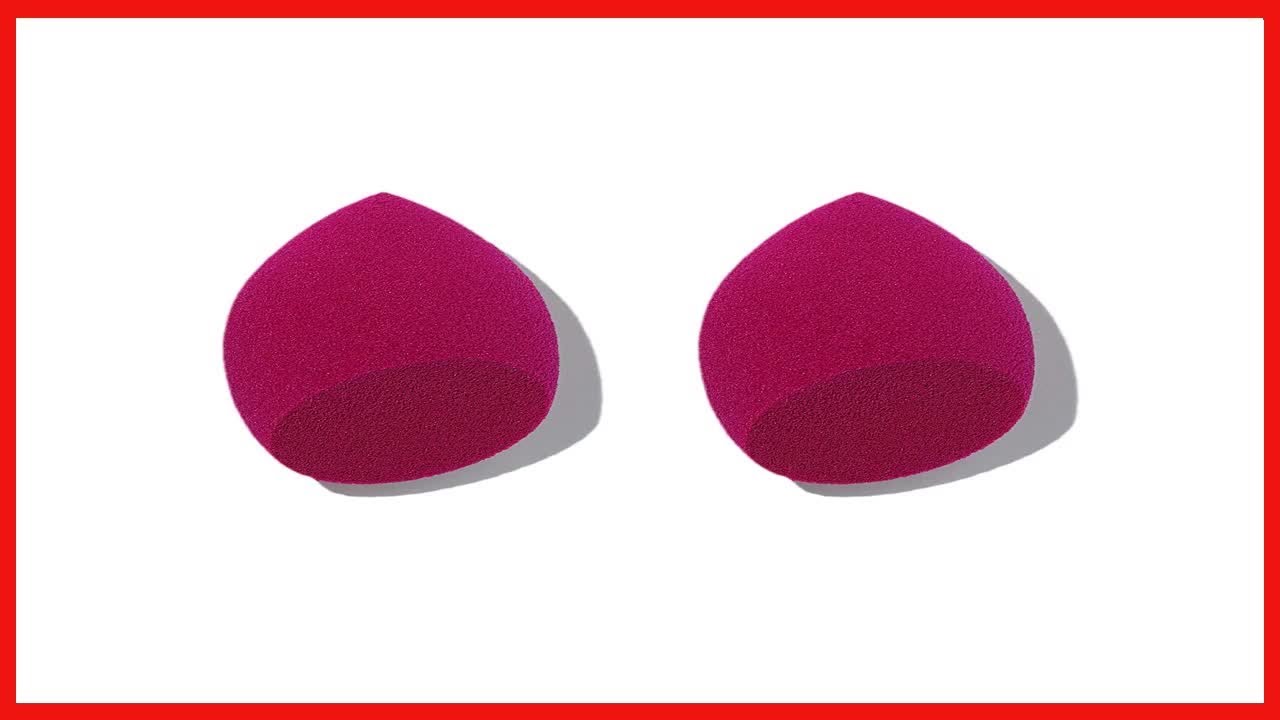 e.l.f. Cosmetics Total Face Sponge Duo, 2 Count