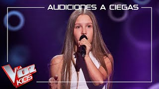 Samantha Bracho canta "I put a spell on you" |  Audiciones a ciegas | La Voz Kids Antena 3 2024