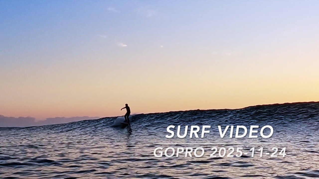 《SURF VIDEO》ウネリは大きいが・・・