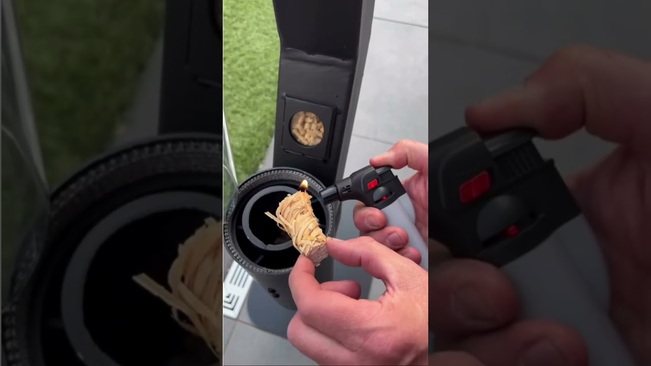 Pelletkachel buiten Fyra 5kWh | Zeeuwse Houtpellets