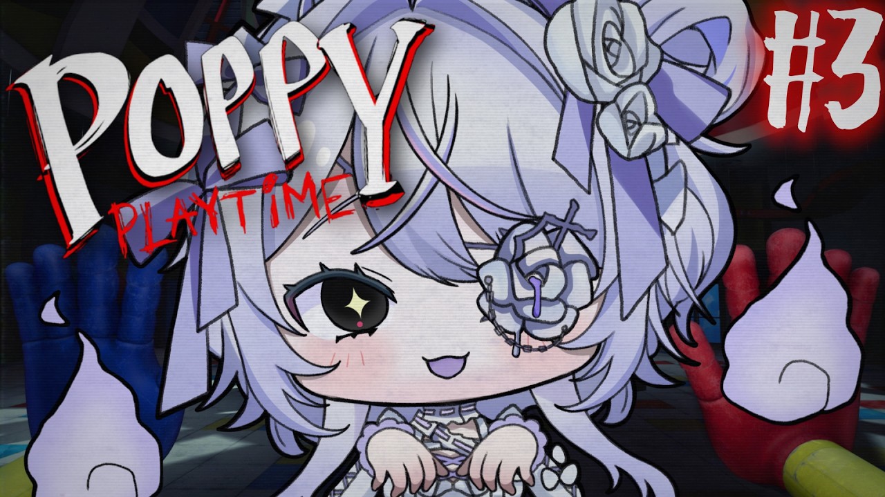 【 Poppy Playtime 】チャプター4から!!謎解きさくさくしたい!!【 #新人Vtuber /墓無ゆらぎ】