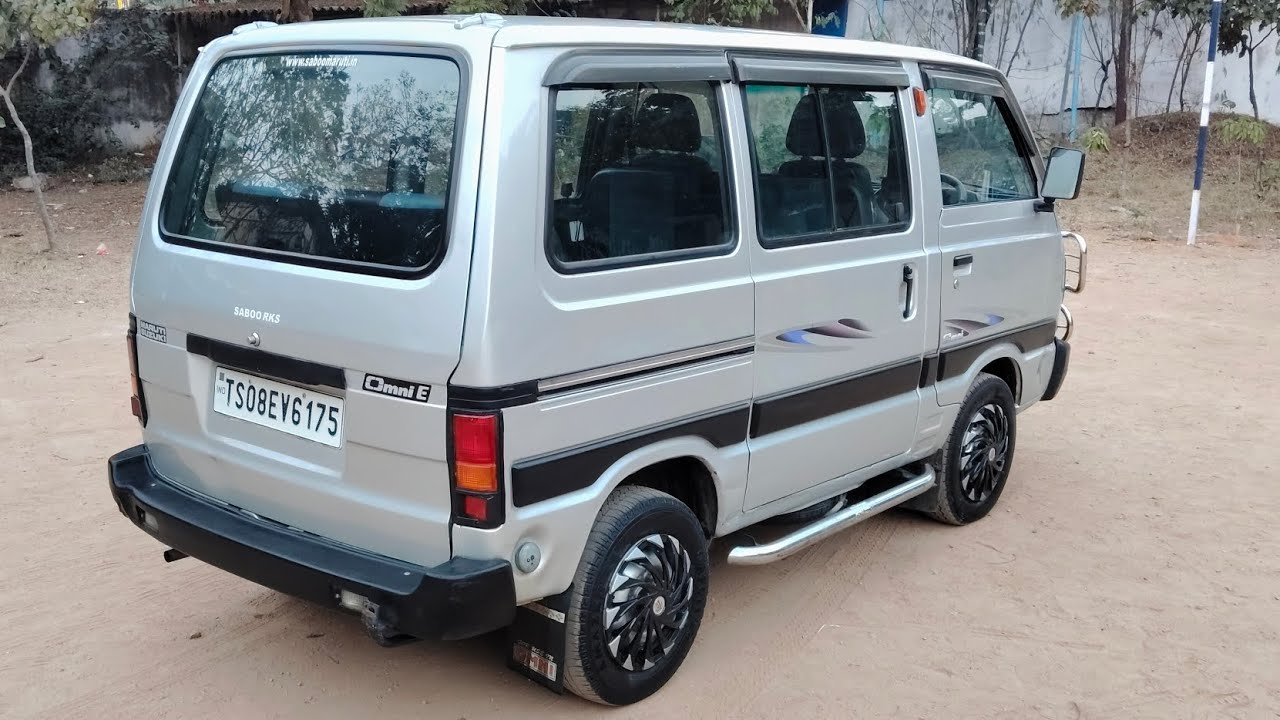 Maruti Omni 2016 Only 33,000 Kms Driven Showroom Condition Sale in Hyderabad 