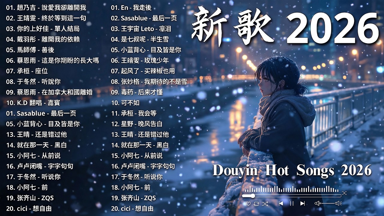 【抖音破億神曲】三月熱門歌曲最火 🔥 Tiktok 抖音感動洗腦精選神曲必聽：這是你期盼的長大嗎，我期待的不是雪，花海，最偉大的作品，Letting Go｜張齊山ZQS，周興哲，林俊傑