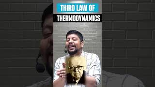 Third Law of Thermodynamics| Law of Thermodynamics| #csirnet #csirnetchemicalsciences #asapchemtime