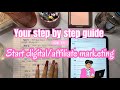 Digital  affiliate marketing starting an online business step by step in 2024 