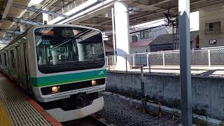 JR東日本E231系0番台マト114編成　日暮里駅3番線発車　20240309 133441