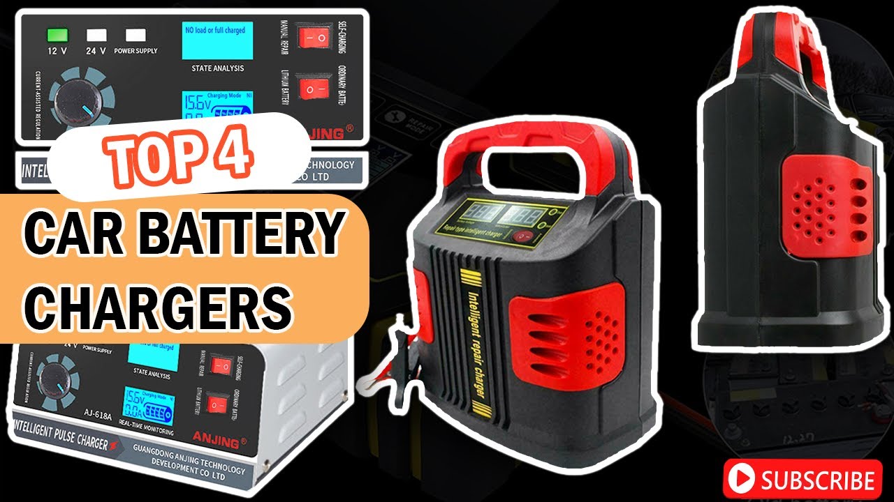 TOP 4 - Best Car Battery Chargers in 2023 | Car Battery Chargers - YouTube