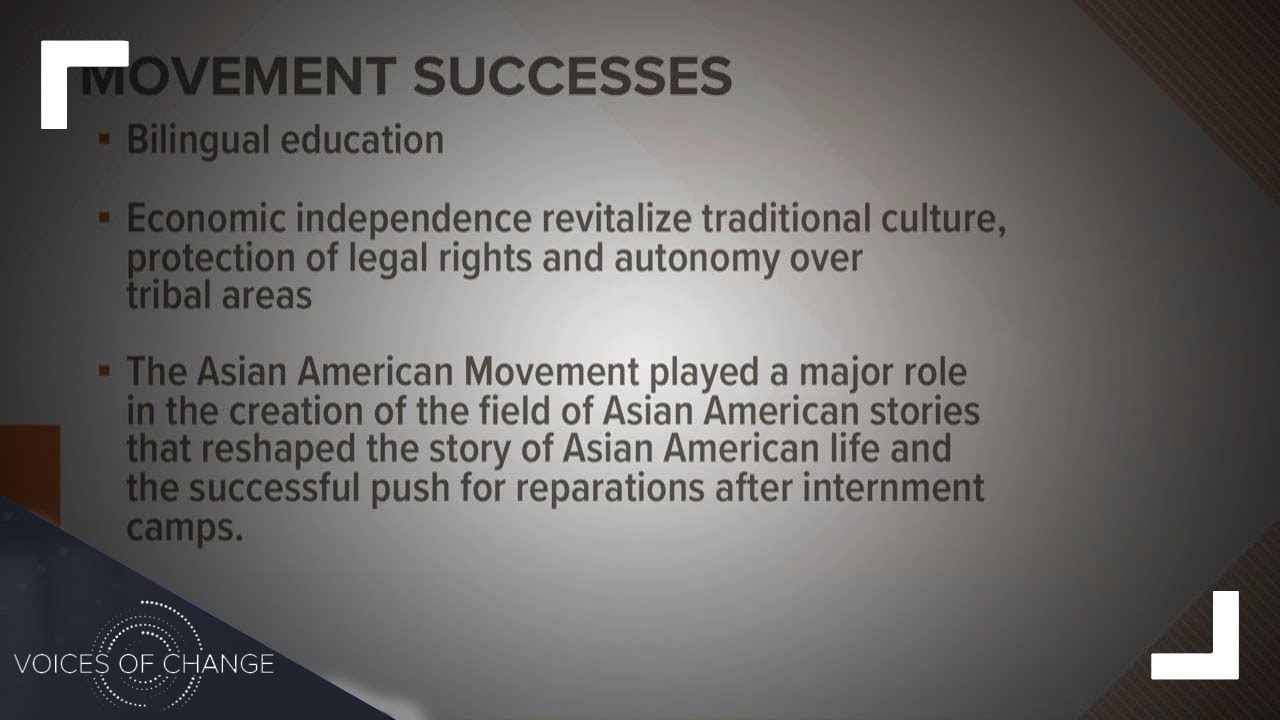 Discussing past movements for racial equity