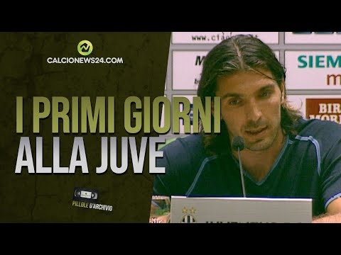 BUFFON: LE ORIGINI DEL MITO - I primi giorni alla Juventus - "Pillole d'archivio" - CalcioNews24