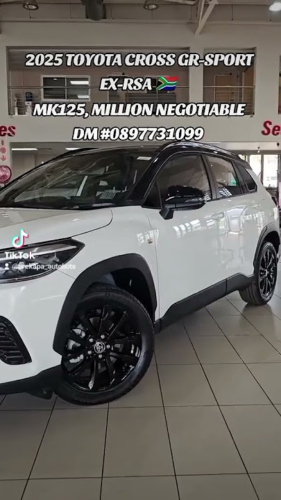 2025 TOYOTA CROSS GR-SPORT EX-RSA 🇿🇦.. #luxury #dealership #offroad #fup #toyota #cars