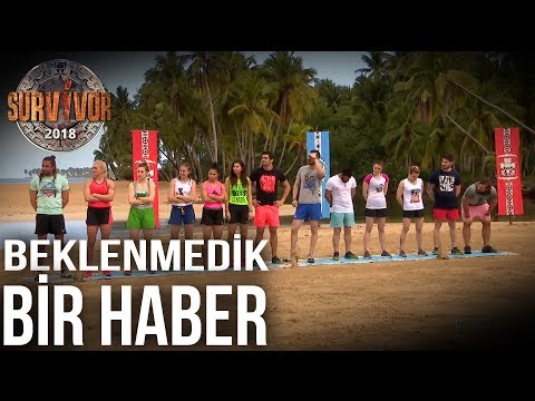 Survivor 2018 | 1.Bölüm | Gönüllüler takımına beklenmedik haber!