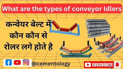 Belt conveyor| interview questions related to belt conveyor|components of conveyor belt|cementology 