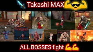 ALL BOSSES IN TAKASHI NINJA WARRIOR android game 🎯🎮 screenshot 4