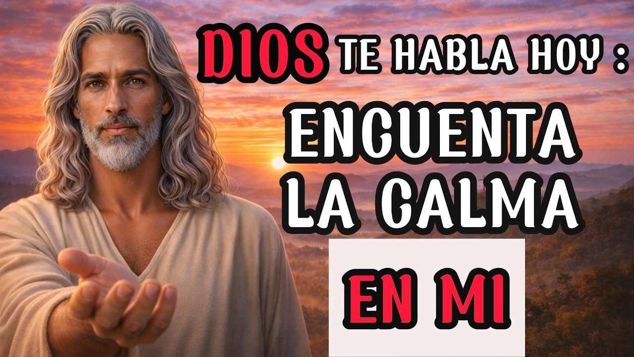 En Dios Hallarás la Paz que Tu Corazón Necesita (Recíbela en Este Video) #mensaje #dios #esperanza