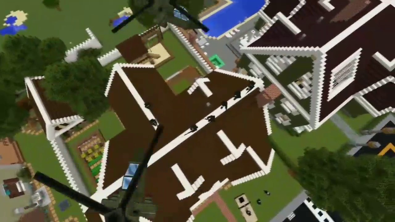 FBI OPEN UP minecraft - YouTube