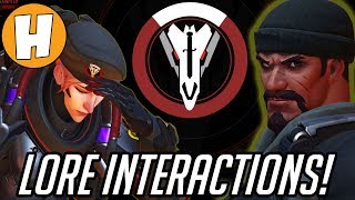 Overwatch Retribution Interactions - Top 10 Lore Learnings! | Hammeh