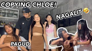 COPYING CHLOE FOR A DAY!! (NAPIKON MARE NIYO 🤣) | Grae and Chloe