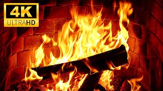 🔥 4K Cozy Blazing Fire - Fireplace on TV with Crackling Sounds for Studying & Meditation