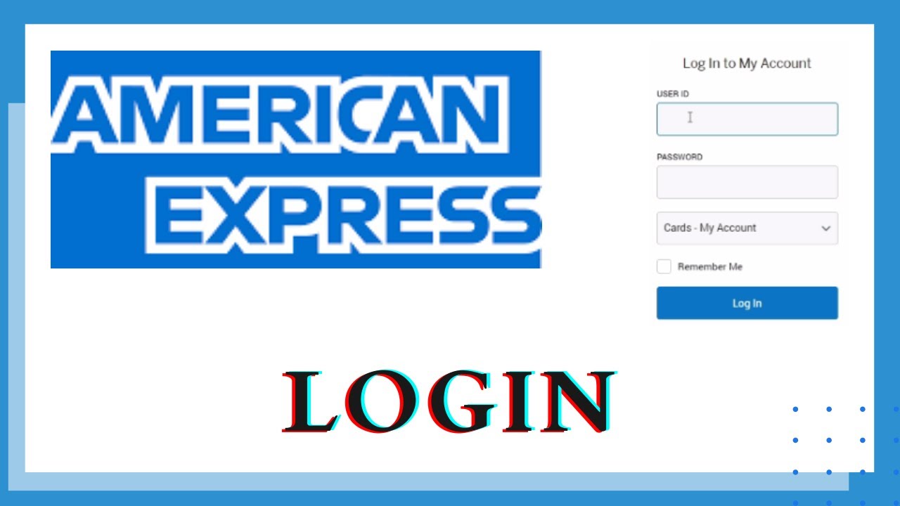 1. American Express - Login - wide 9