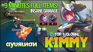 9 Minutes Full Items 92.1% Win Rate Current Season. Αуυяιиσи Top 1 Global Kimmy - Mobile Legends