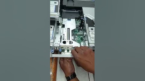 #Nic Card-10G Installation in #DELL EMC R750 Server