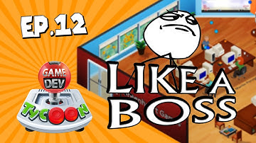 Game Dev Tycoon - LIKE A BOSS - Ep.12 / More Training Is Needed!