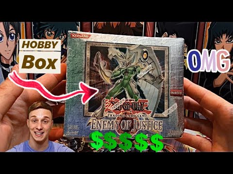 Yu-Gi-Oh! 2006 Enemy Of Justice HOBBY Booster Box Opening