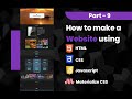 Lesson 9 - How to make a Website using Html | Css | Materialize Css
