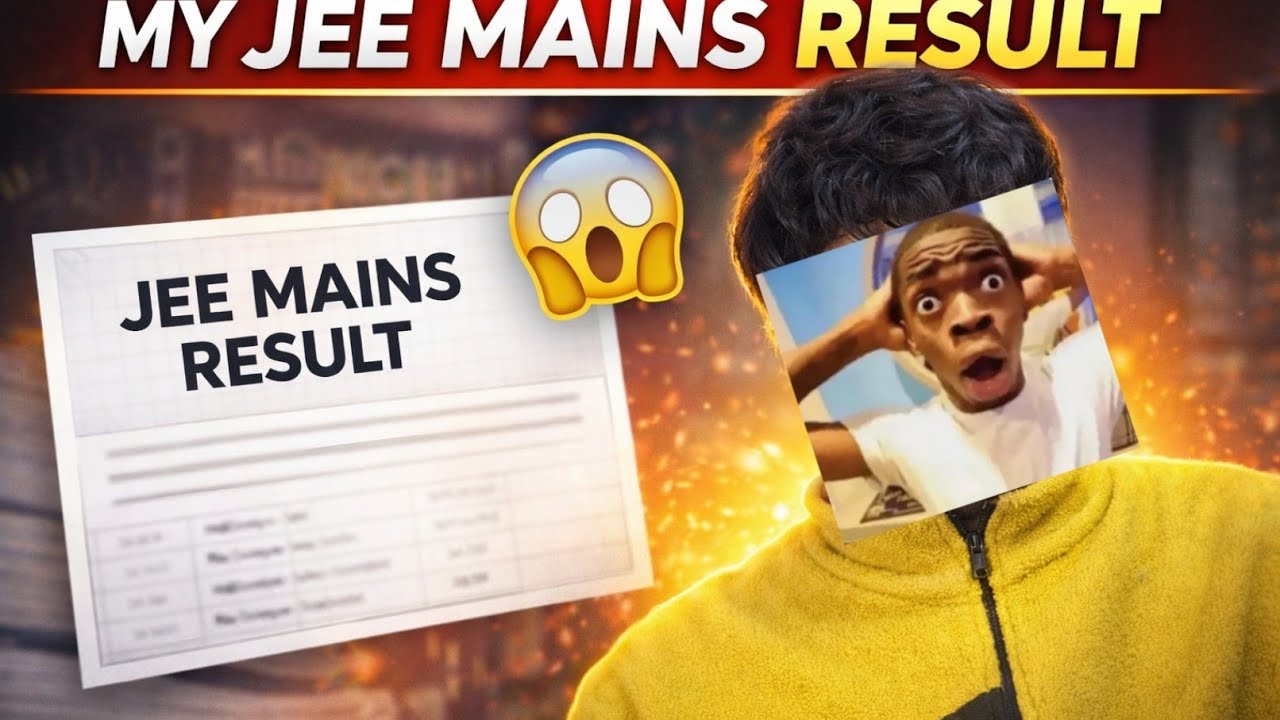 My JEE Mains Result… I Didn’t Expect This 😳