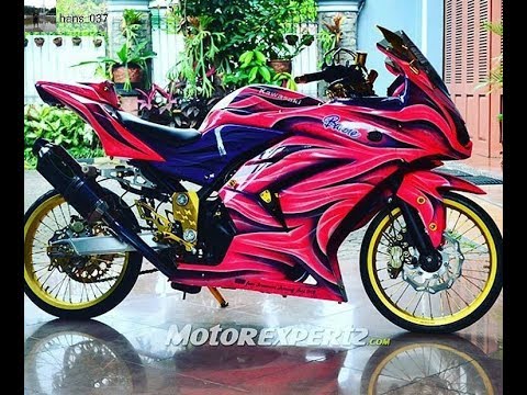  Modifikasi Kawasaki NINJA 250 Jari Jari BAN CACING Part 1 