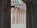 Glitter pink makeup brush set #gracedo #makeupbrush #makeup #makeupbrushsupplier #makeupbrushset