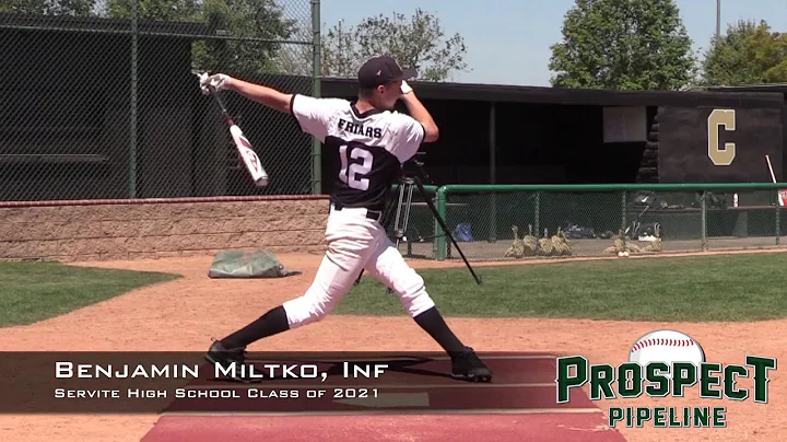 Benjamin Miltko Prospect Video, Inf, Servite High School Class of 2021