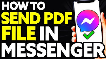 How To Send PDF File in Messenger Using Android Phone [EASY]