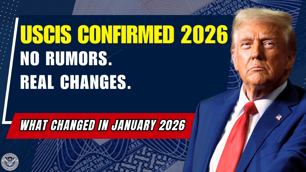 USCIS подтвердила: что изменилось в январе 2026 года, а что осталось неизменным.