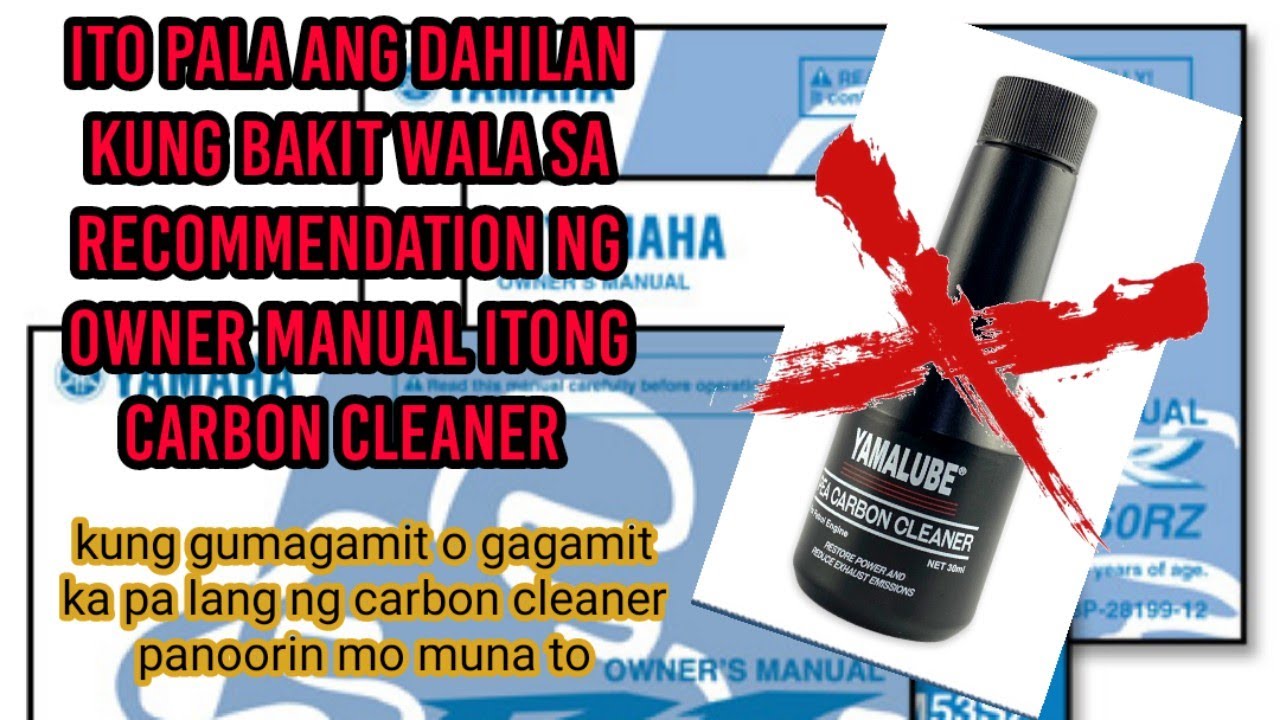 Maganda bang gumamit ng Yamaha o honda CARBON CLEANER? YouTube