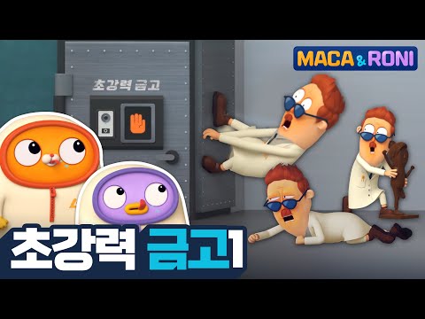 [본편] 초강력 금고 (1) |  마카앤로니 | 재밌고 귀여운 힐링 애니메이션  | Comic Animation