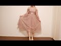 好きなドレスを着て踊る
