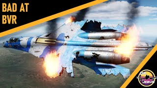 I Suck At Fox-3 Combat | SU-27 Contention 90s Server | DCS