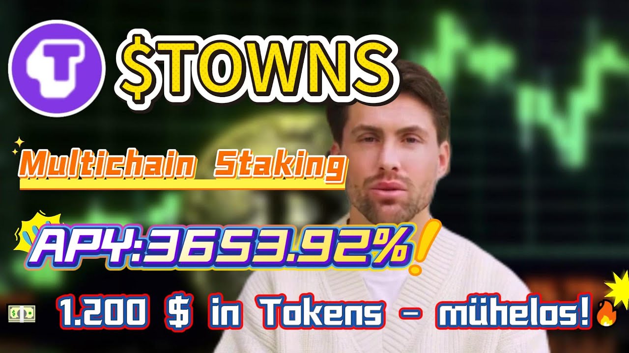 Guide débutant : stake TOWNS dans Towns pour atteindre APY 3653.92%% constant