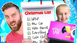 What's on our Christmas List?! (Walmart Wonder Lab) / K-City Family