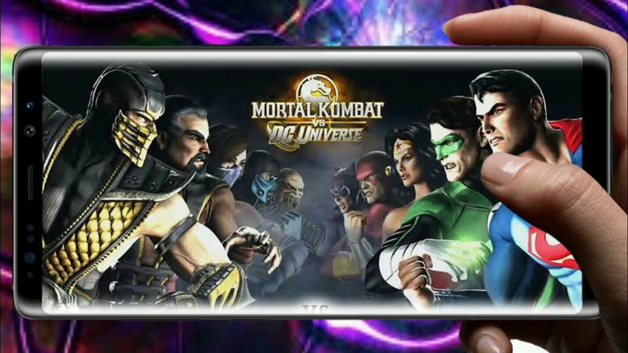 LANÇOU! MORTAL KOMBAT VS DC UNIVERSE PARA ANDROID/PPSSPP (MOD DK.